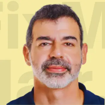 Hair transformation after treatment.